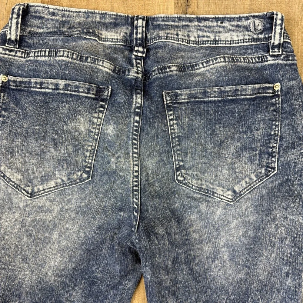 Kensie Effortless Ankle Jeans Womens 8 29 Mid Rise Slim Straight Stretch Denim‎